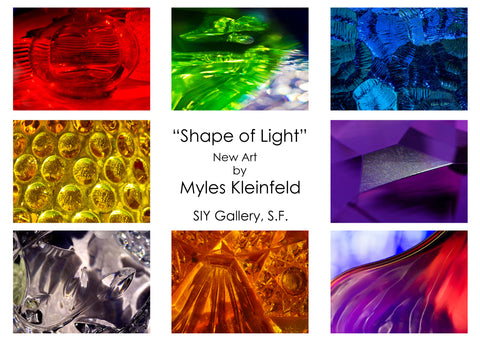 SHAPE OF LIGHT: Intersection of Light in Life abstract Photography by Myles Kleinfeld