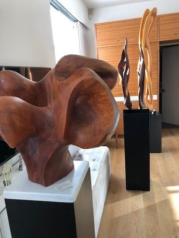 INFERNO2020: Wood Sculpture Works by Ruth Waters